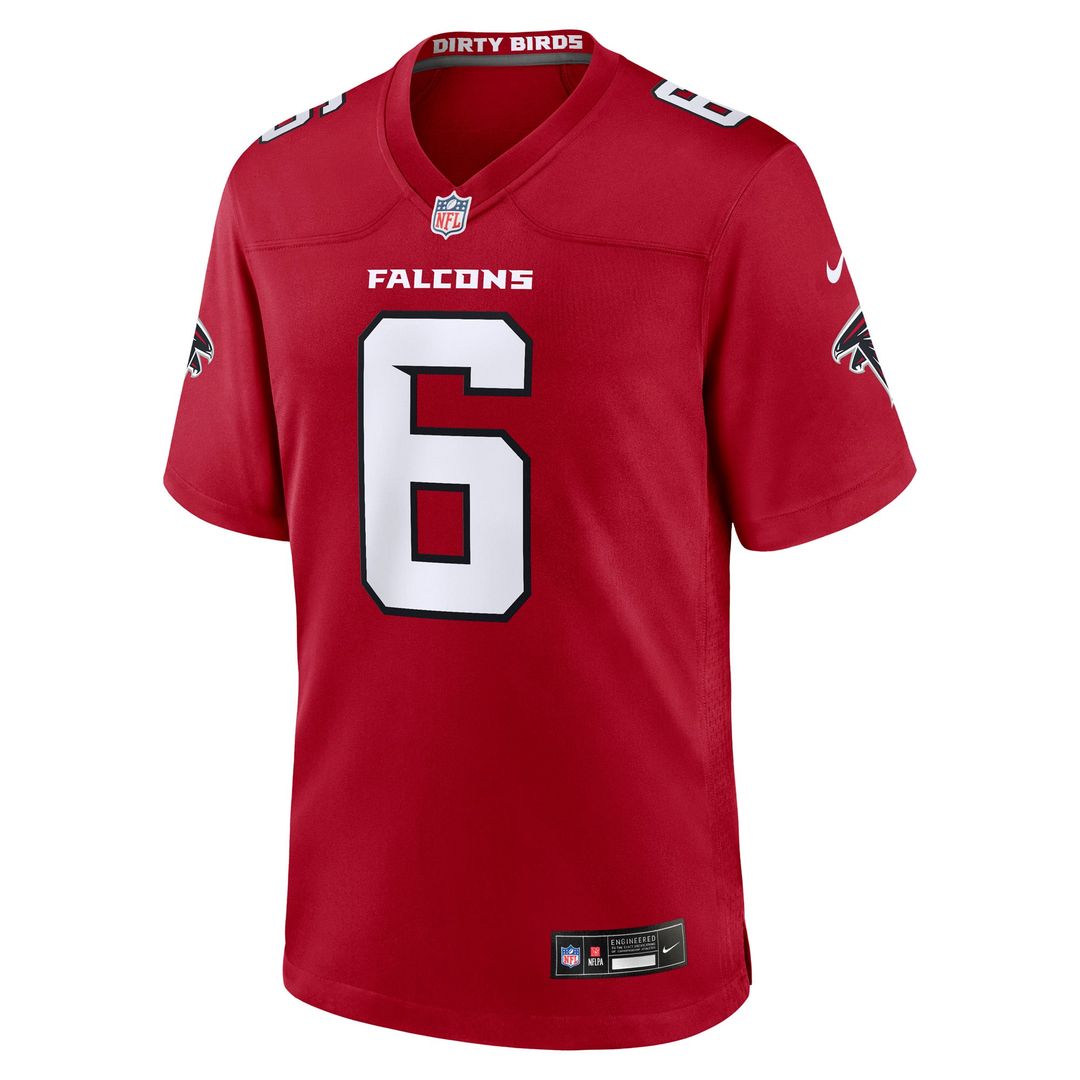 Atlanta Falcons Nick Folk Nike Red Game Jersey product image 2