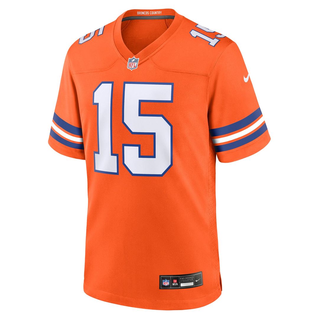 Denver Broncos Nik Bonitto Nike Orange Alternate 2 Mile product image 2