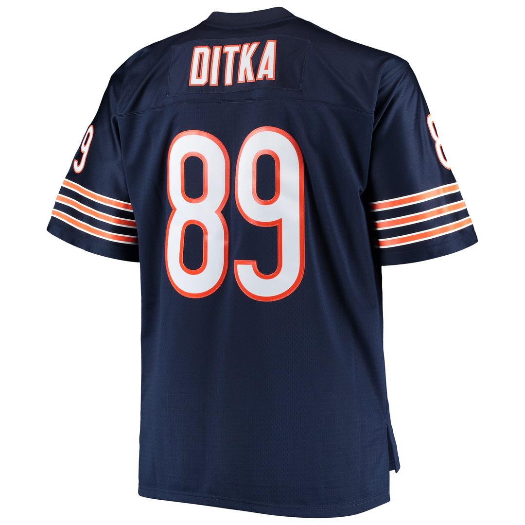 Chicago Bears Mike Ditka Mitchell & Ness Navy Big & Tall product image 3