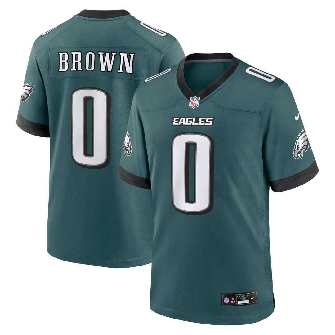Philadelphia Eagles Marquise Brown Nike Kelly Green product image 13