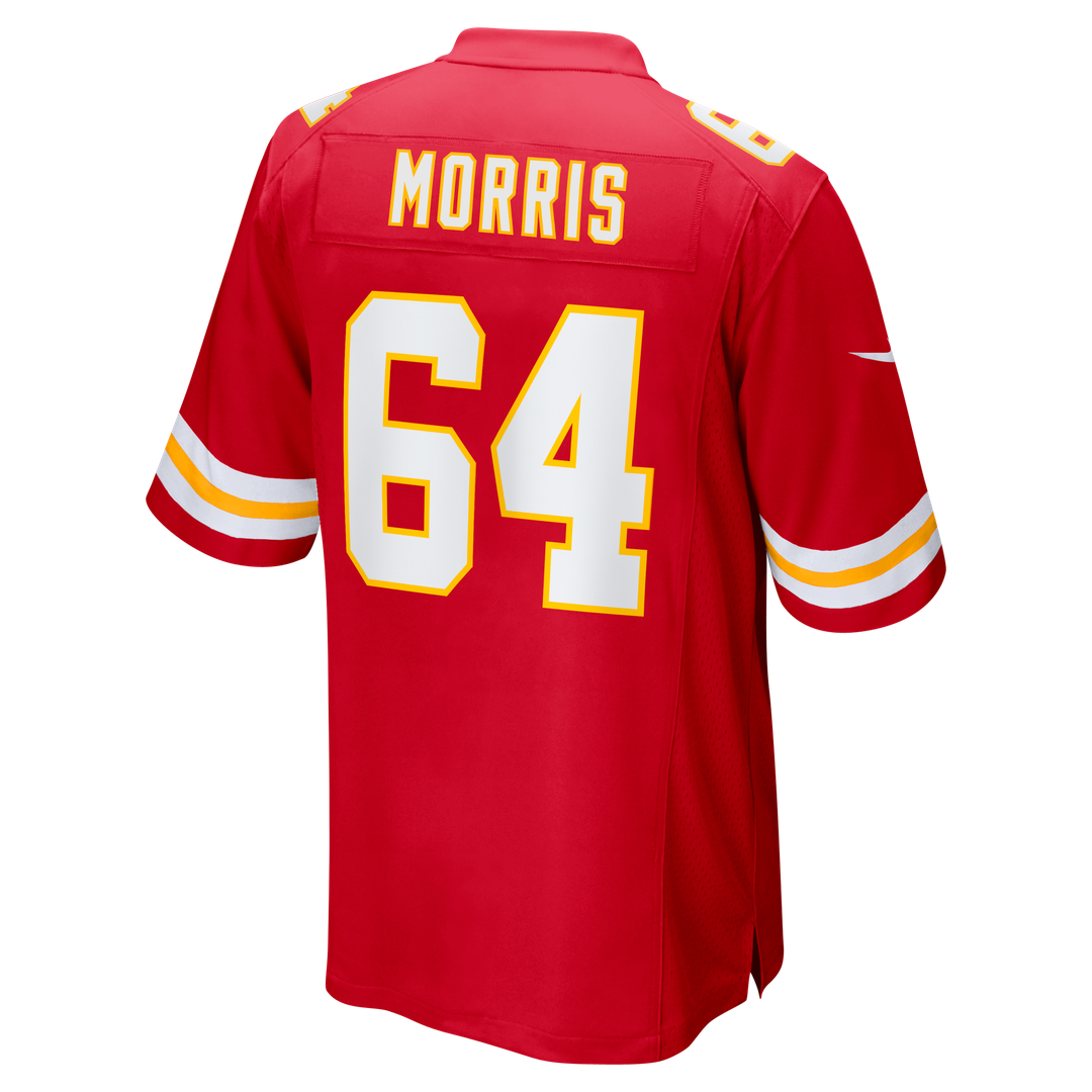 Kansas City Chiefs Wanya Morris Nike Red Game Jersey product image 3