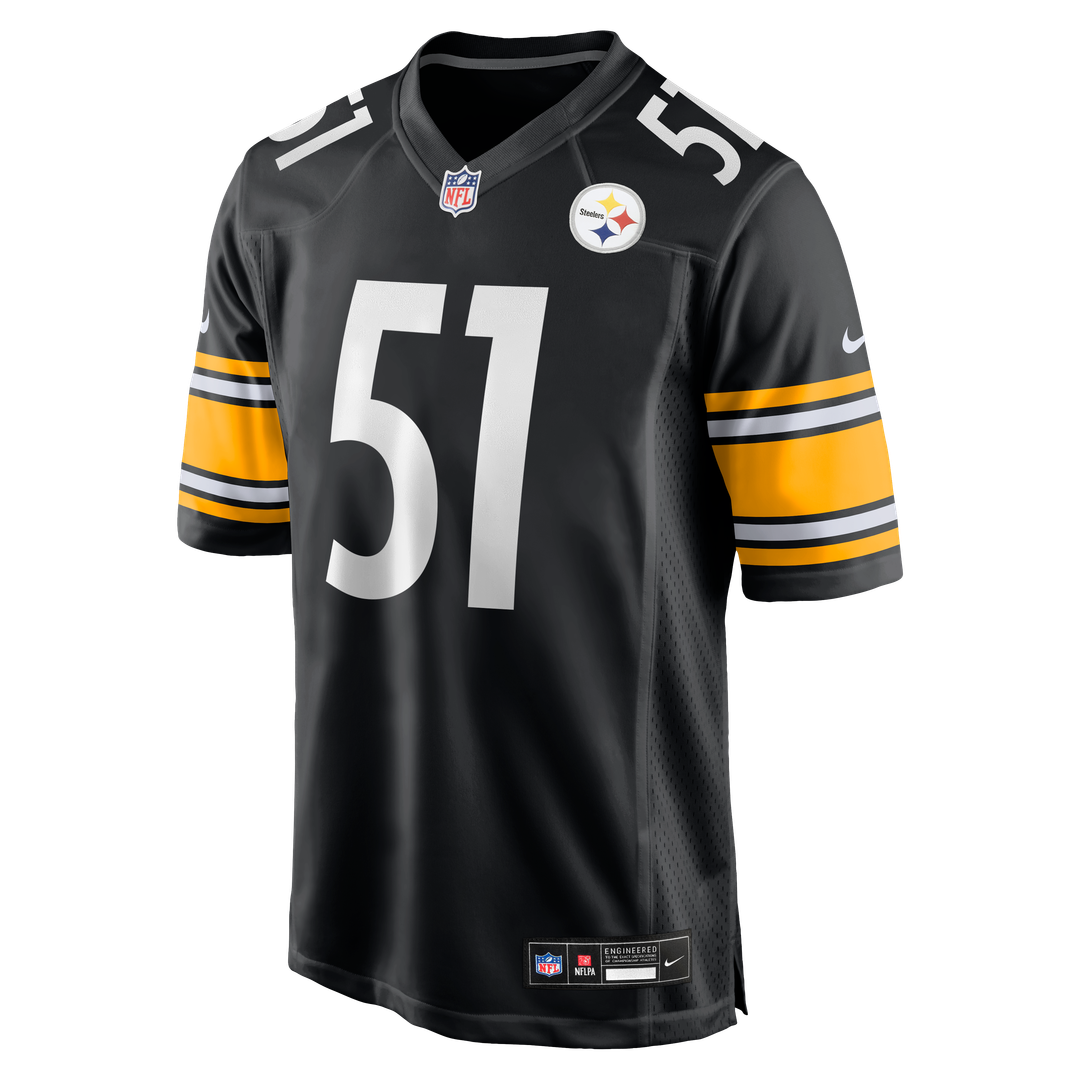 Pittsburgh Steelers Nick Herbig Nike Black Game Jersey product image 2