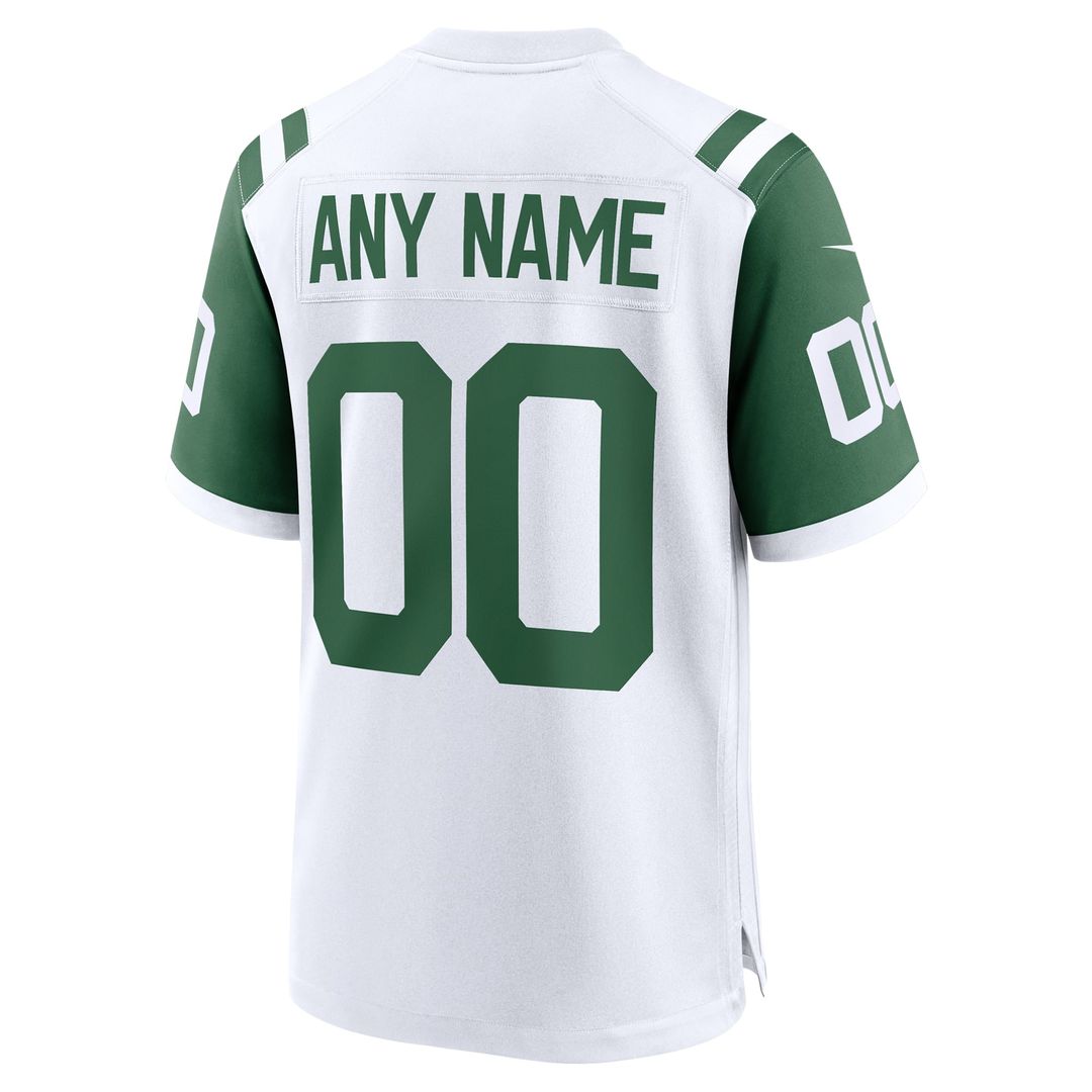 New York Jets Nike White Classic Alternate Custom Replica product image 3