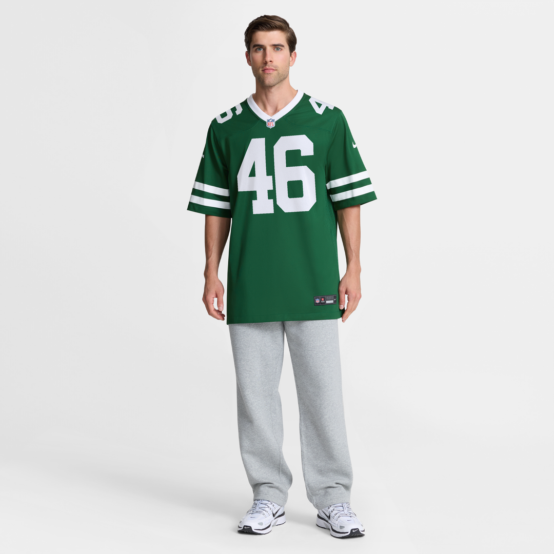 New York Jets Joseph Ossai Nike Legacy Green Game Jersey product image 4