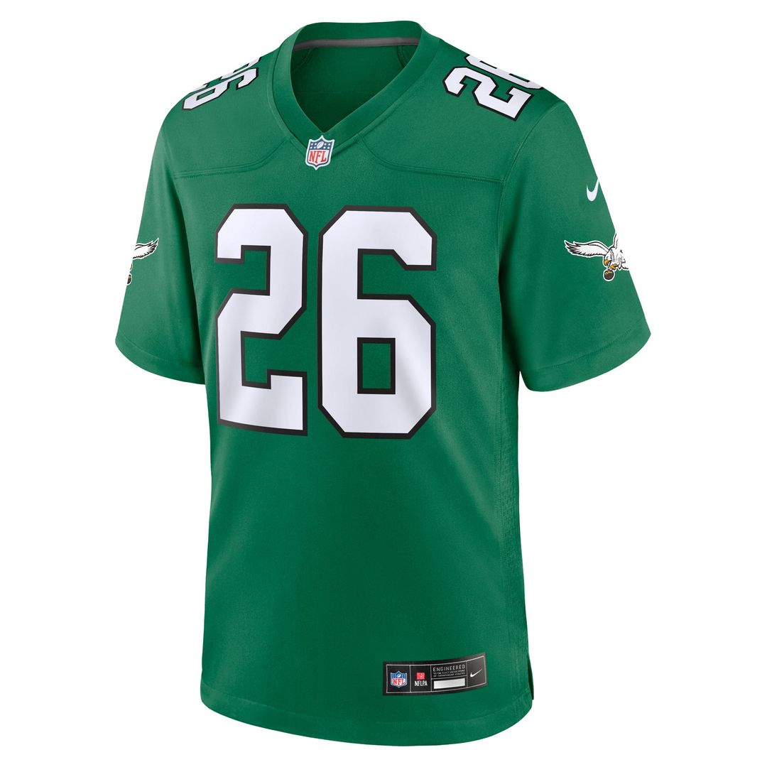 Philadelphia Eagles Saquon Barkley Nike White Game Jersey product image 41