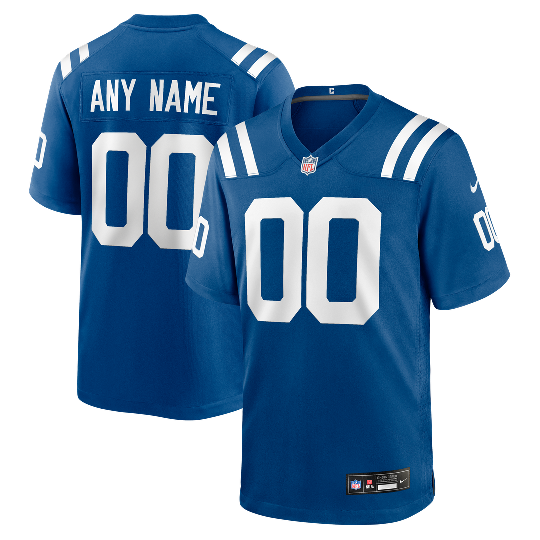 Nike Indianapolis Colts Royal Custom Jersey product image 9