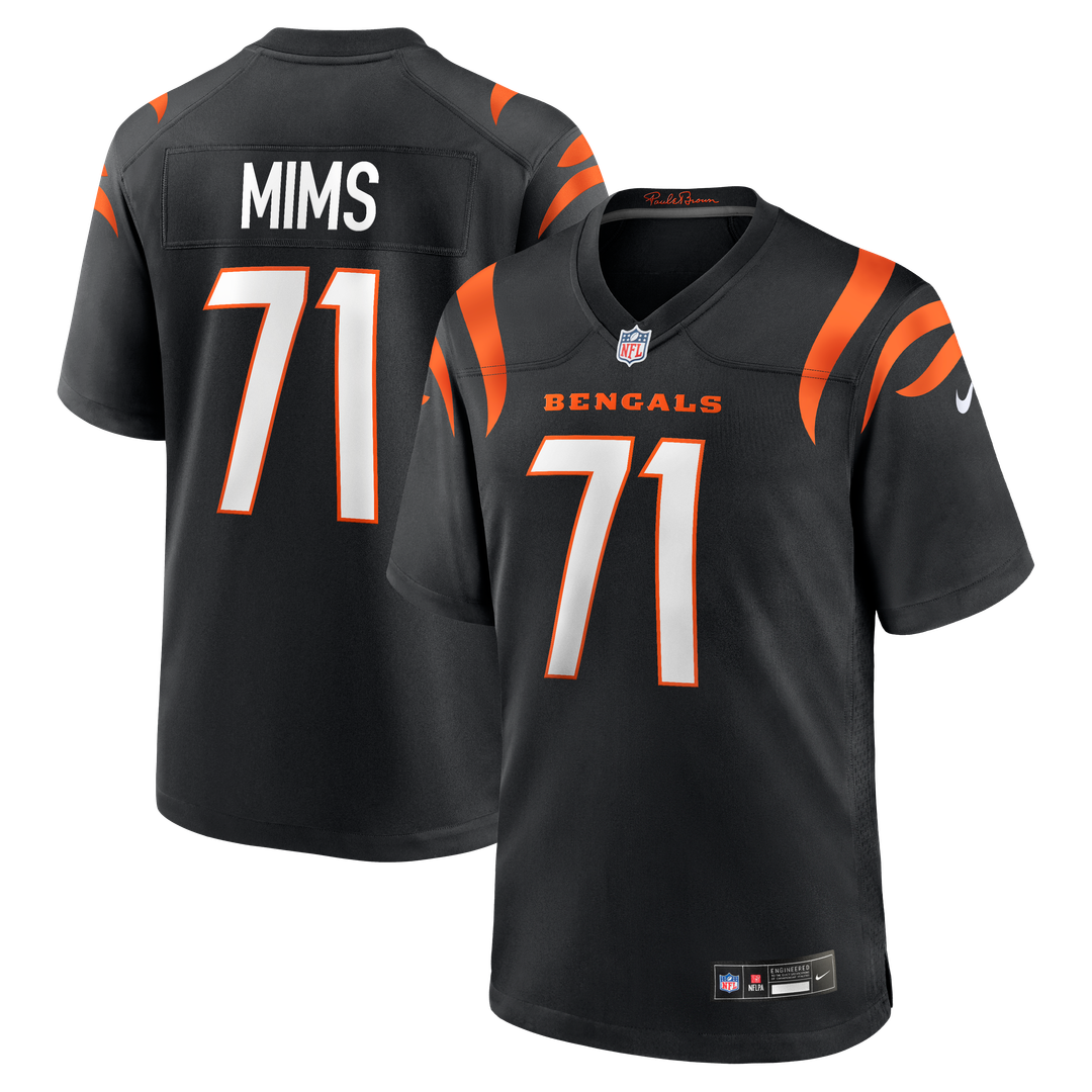 Cincinnati Bengals Amarius Mims Nike Black Game Jersey product image 1