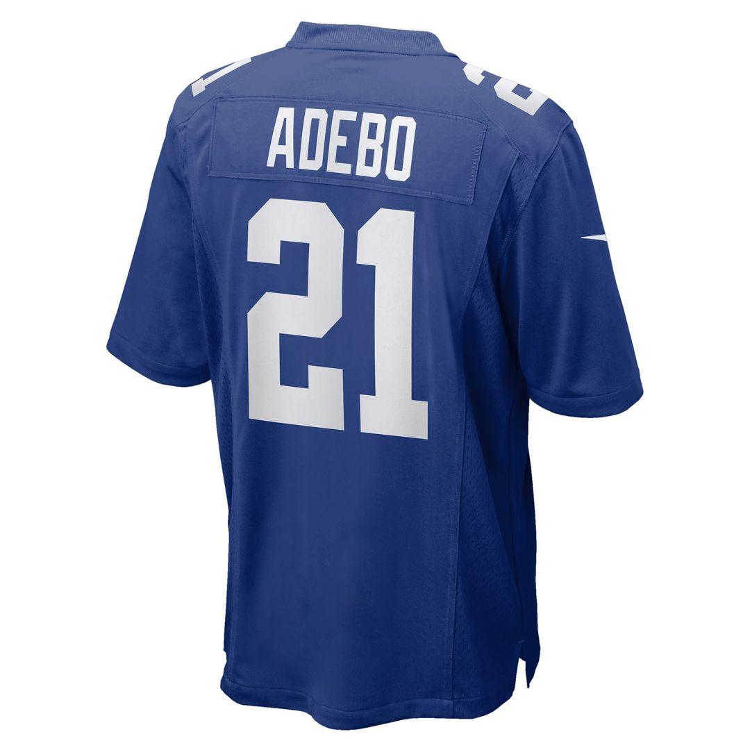 New York Giants Paulson Adebo Nike Royal Game Jersey product image 3