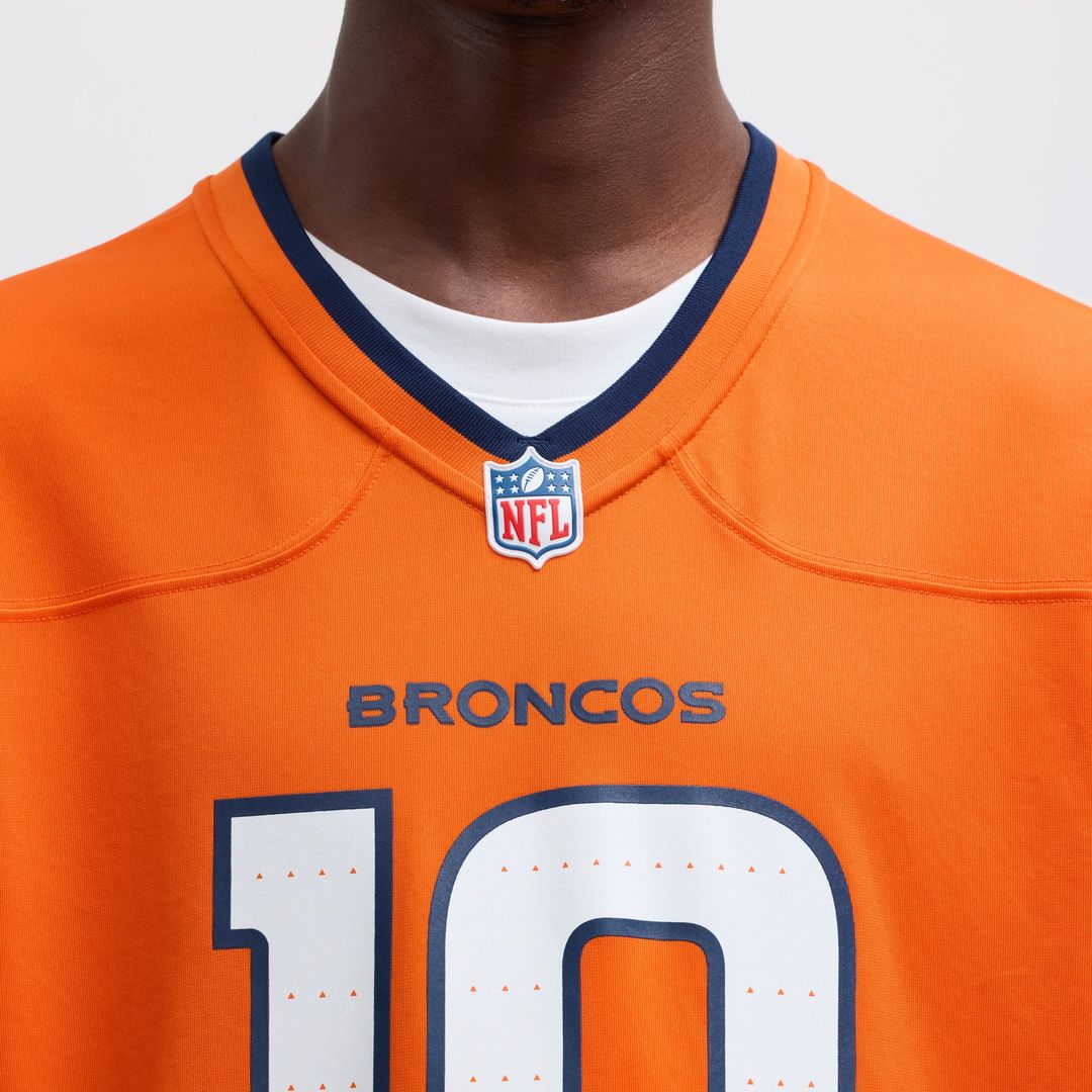 Denver Broncos Bo Nix Nike Navy Alternate Game Jersey product image 19