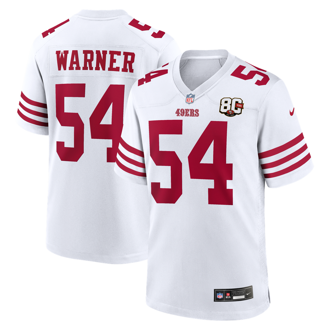 San Francisco 49ers Fred Warner Nike Scarlet 80th product image 21