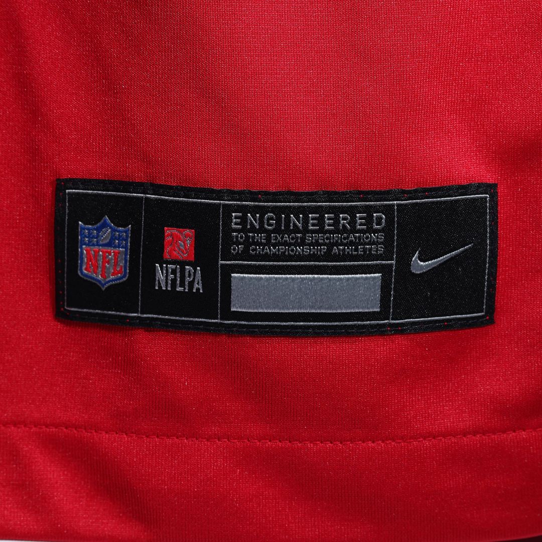 San Francisco 49ers Malik Mustapha Nike Scarlet Game Jersey product image 6