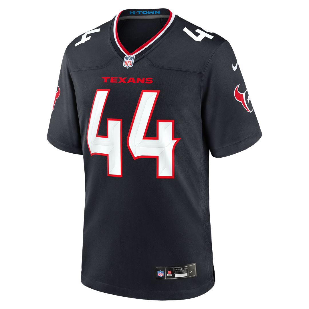 Houston Texans British Brooks Nike Navy Game Jersey product image 2