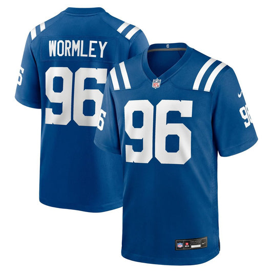 Indianapolis Colts Chris Wormley Nike Royal Game Jersey product image 1
