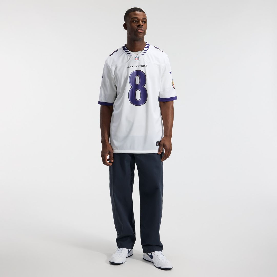 Baltimore Ravens Lamar Jackson Nike Black Alternate Game product image 13