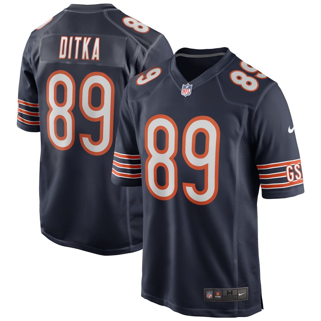 Chicago Bears Mike Ditka Nike Navy Retired Player Game product image 1