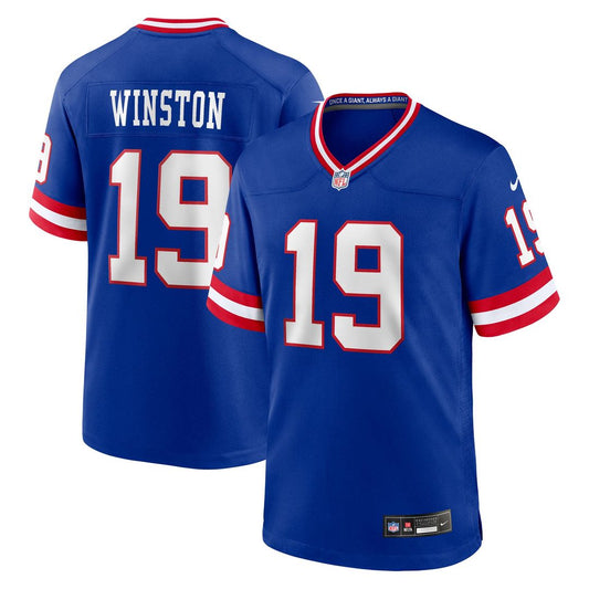 New York Giants Jameis Winston Nike Royal Alternate 2 Game product image 1