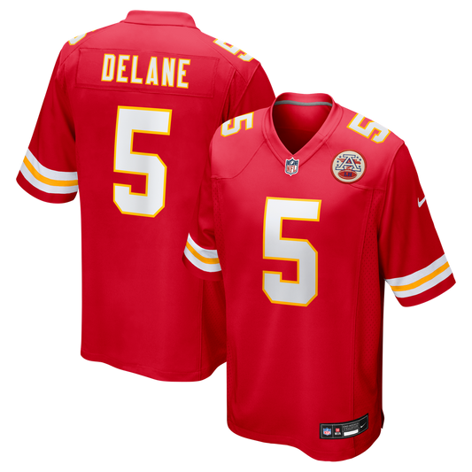 Kansas City Chiefs Mansoor Delane Nike Red Game Jersey product image 1