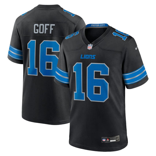 Detroit Lions Jared Goff Nike Black 2nd Alternate Game product image 1