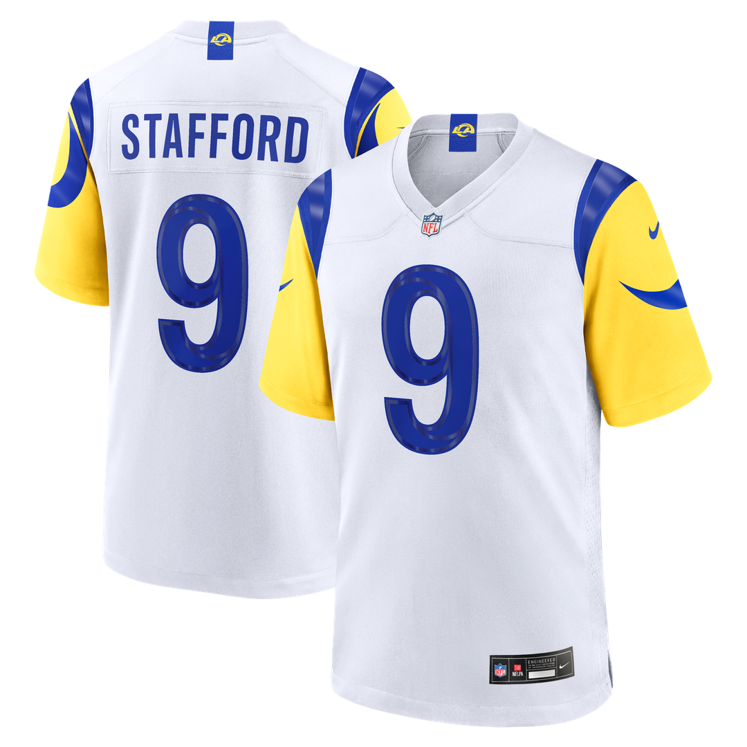 Los Angeles Rams Matthew Stafford Nike White Game Jersey product image 4