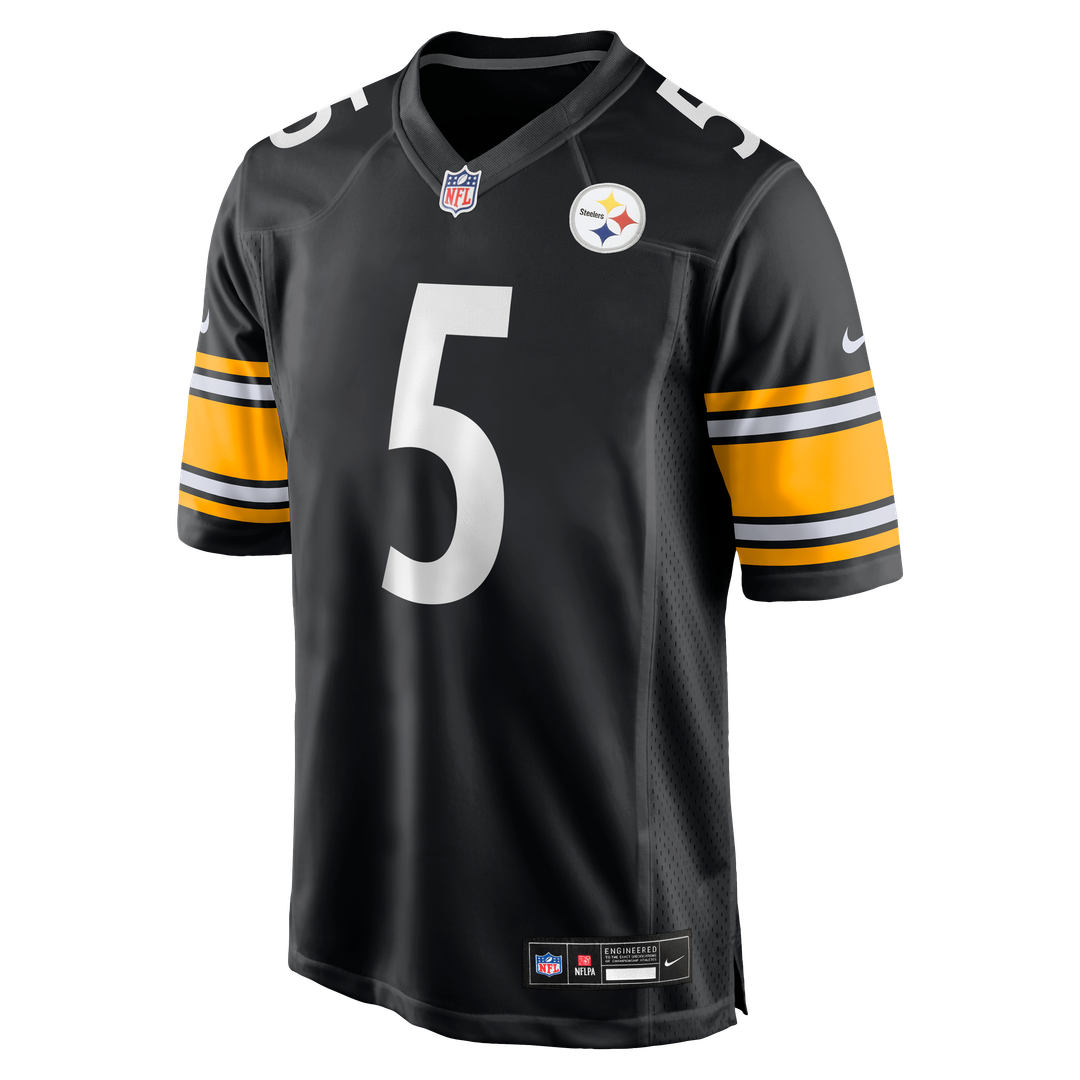 Pittsburgh Steelers Cameron Johnston Nike Black Game Jersey product image 2