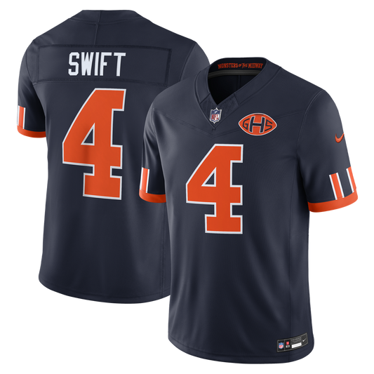 Chicago Bears D'Andre Swift Nike Navy 2026 Rivalries product image 1