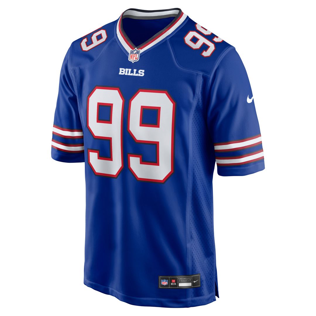 Buffalo Bills T.J. Parker Nike Royal Game Jersey product image 2
