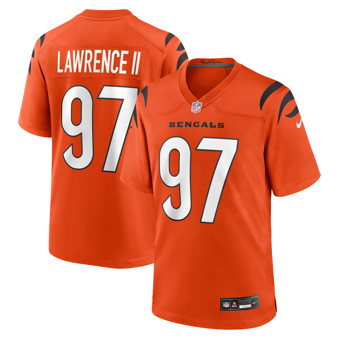 Cincinnati Bengals Dexter Lawrence II Nike Black Game Jersey product image 11