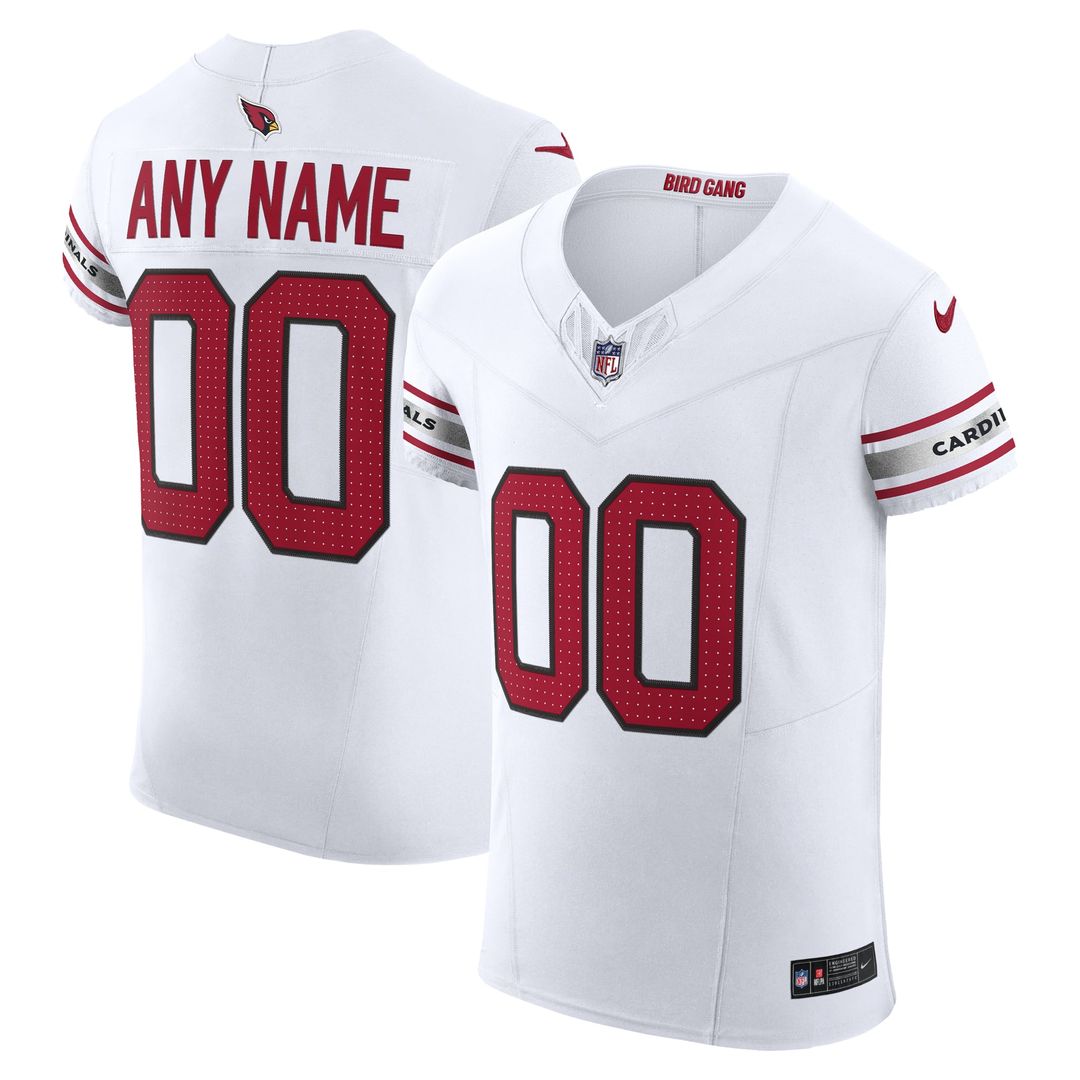 Arizona Cardinals Nike White Vapor FUSE Elite Custom Jersey product image 1