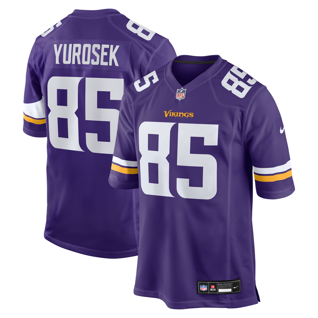 Minnesota Vikings Ben Yurosek Nike Purple Game Jersey product image 1