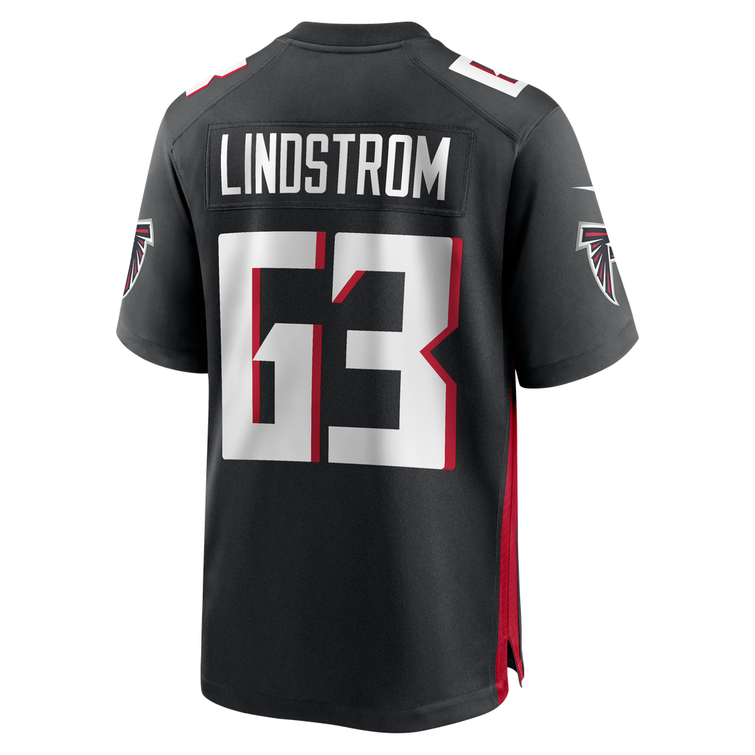 Atlanta Falcons Chris Lindstrom Nike Black Game Jersey product image 3