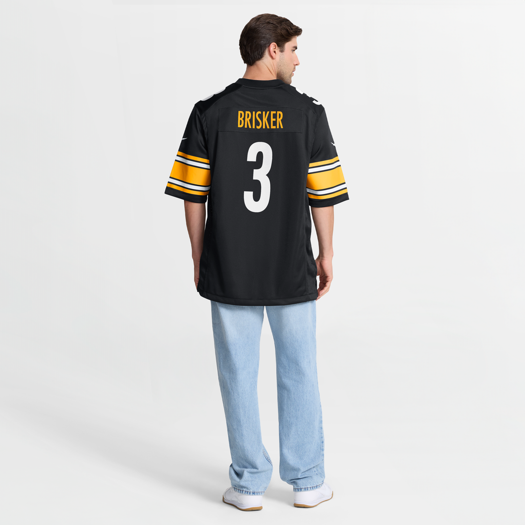 Pittsburgh Steelers Jaquan Brisker Nike Black Game Jersey product image 3