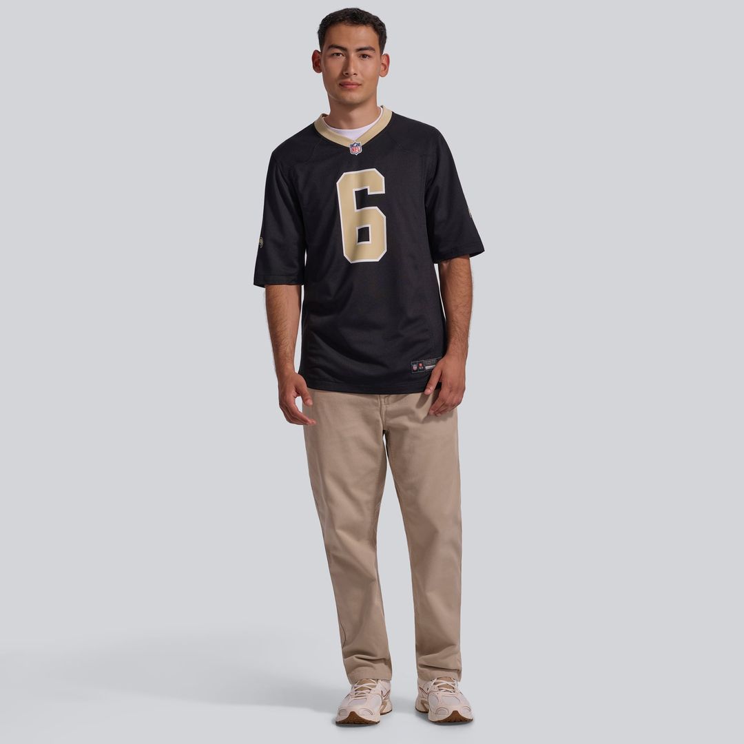New Orleans Saints Tyler Shough Nike Gold Alternate Game product image 10