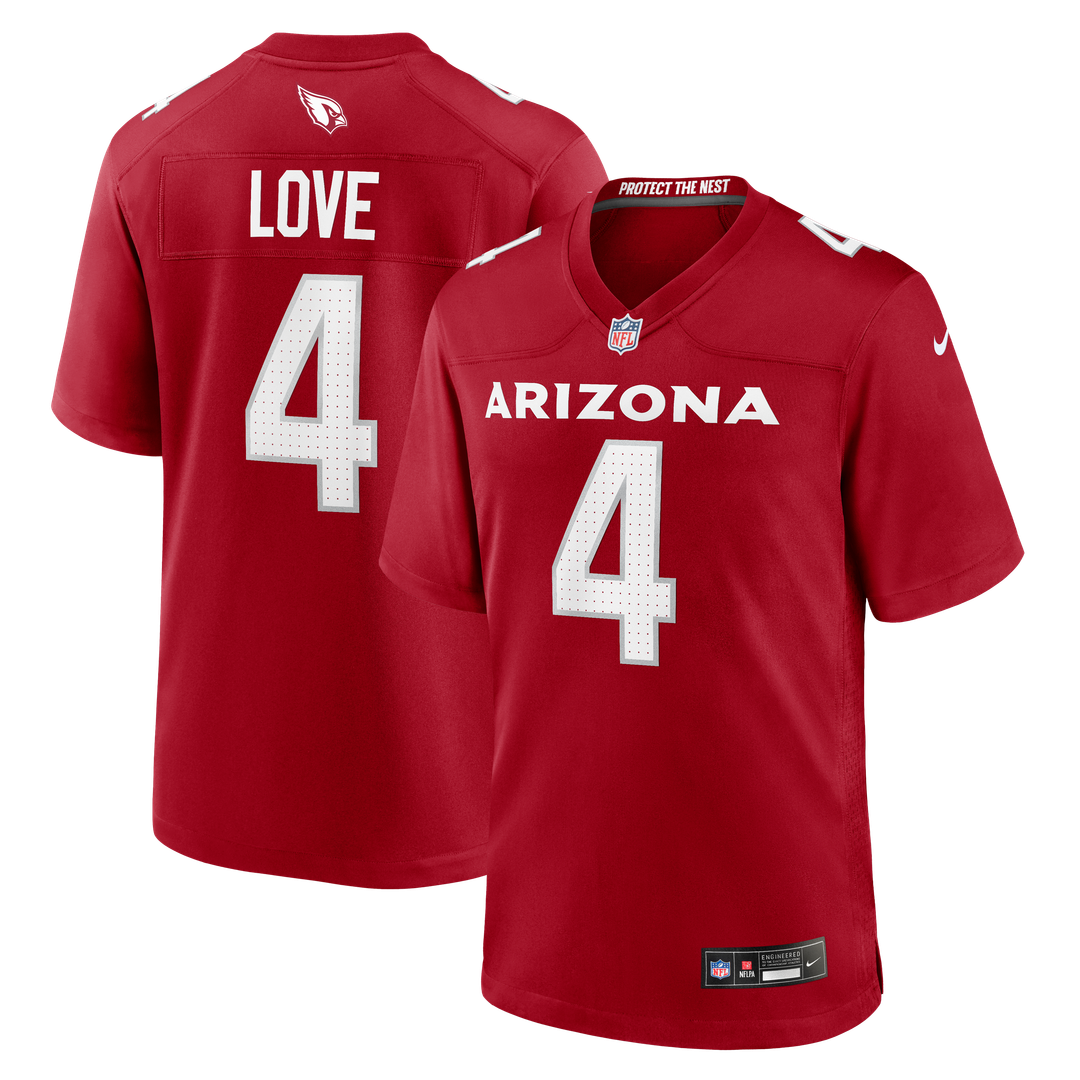 Arizona Cardinals Jeremiyah Love Nike Cardinal Game Jersey product image 7