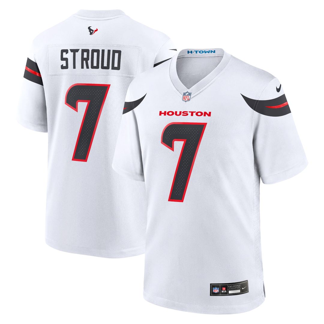 Houston Texans C.J. Stroud Nike White Game Jersey product image 4