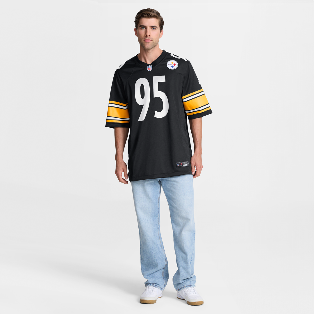 Pittsburgh Steelers Keeanu Benton Nike Black Game Jersey product image 7