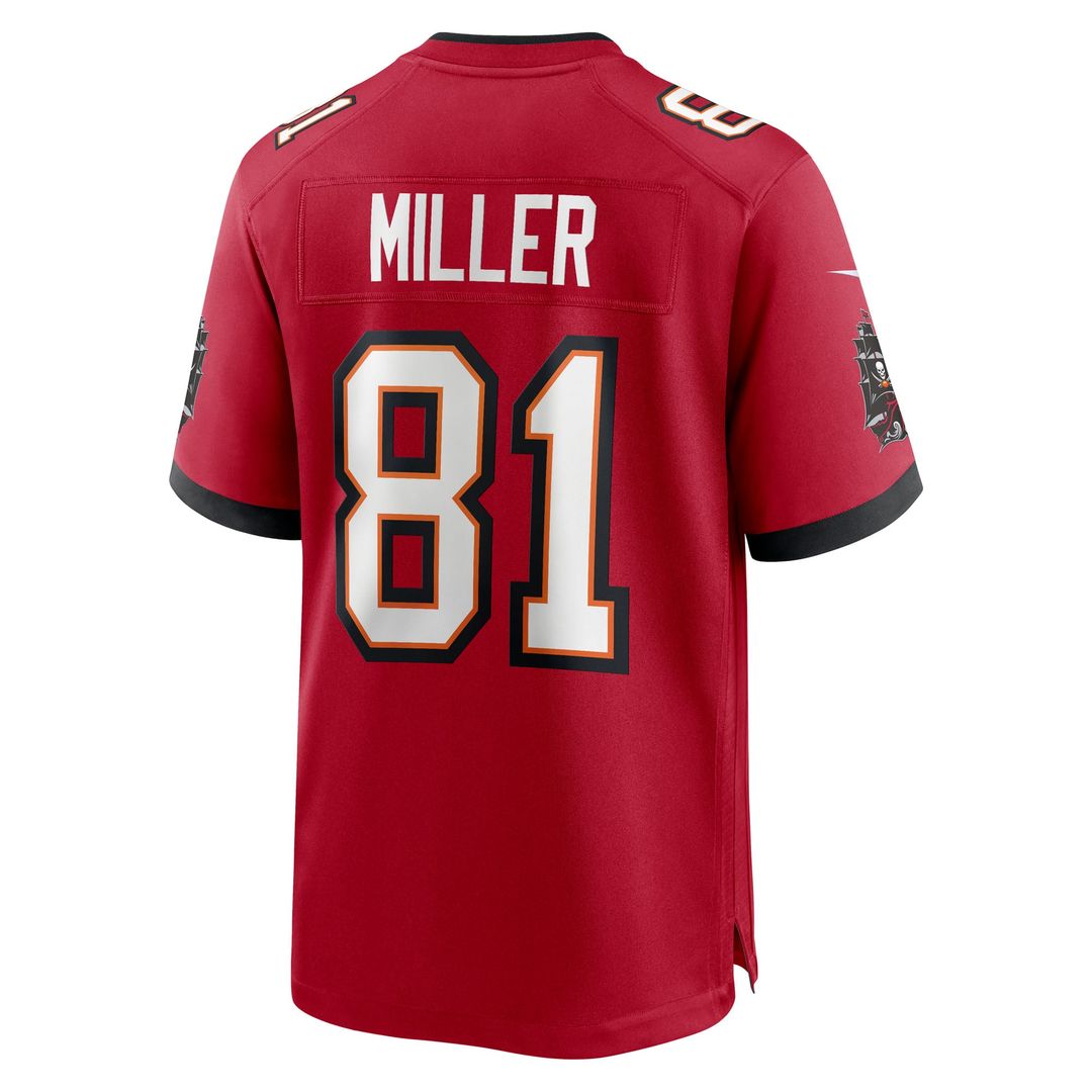 Tampa Bay Buccaneers Ryan Miller Nike Red Game Jersey product image 3