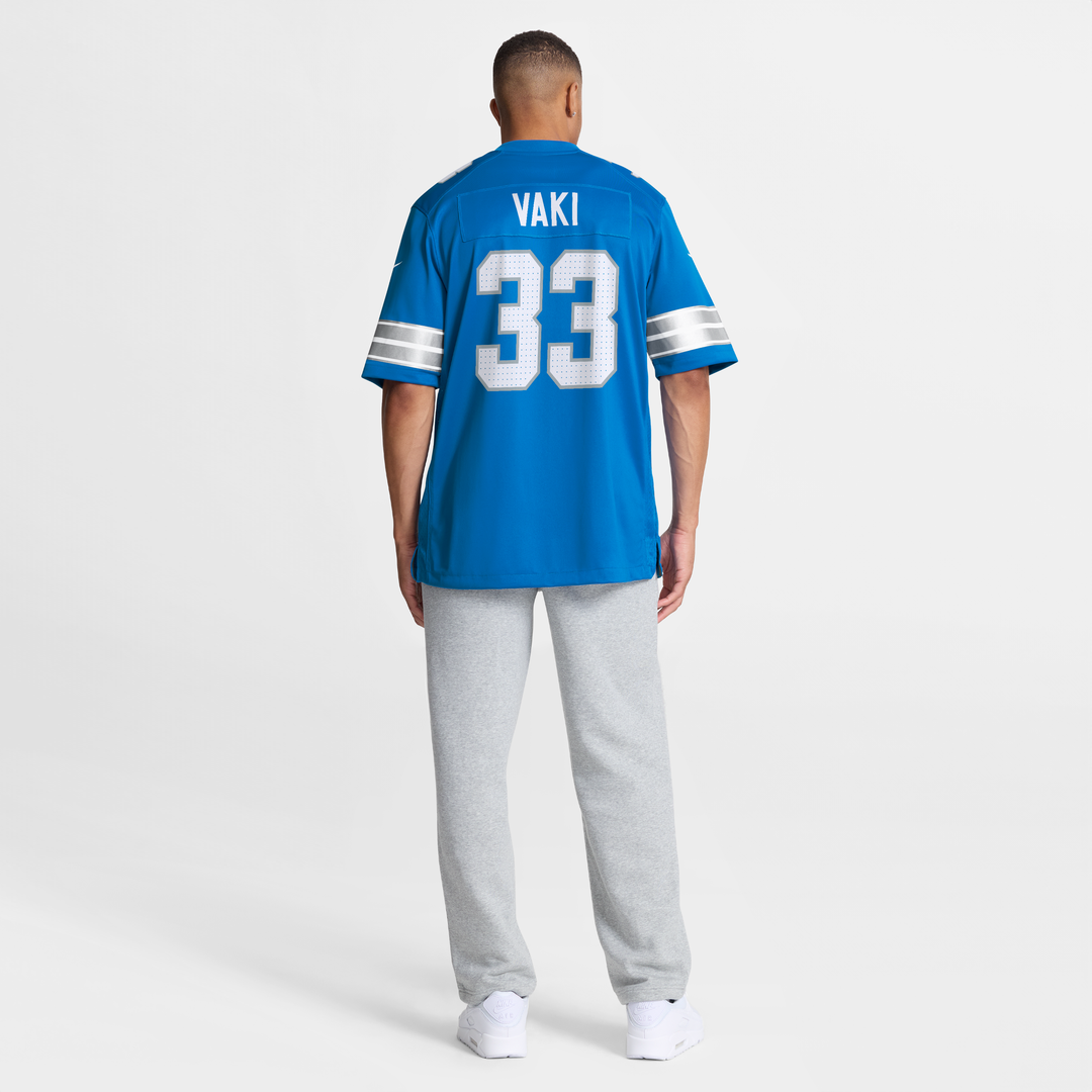 Detroit Lions Sione Vaki Nike Blue Game Jersey product image 8