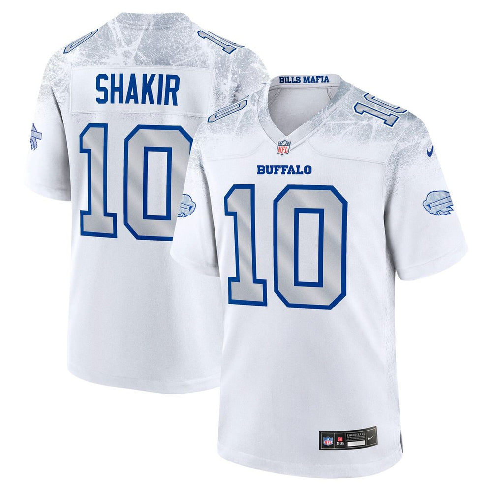 Buffalo Bills Khalil Shakir Nike White Rivalries Collection