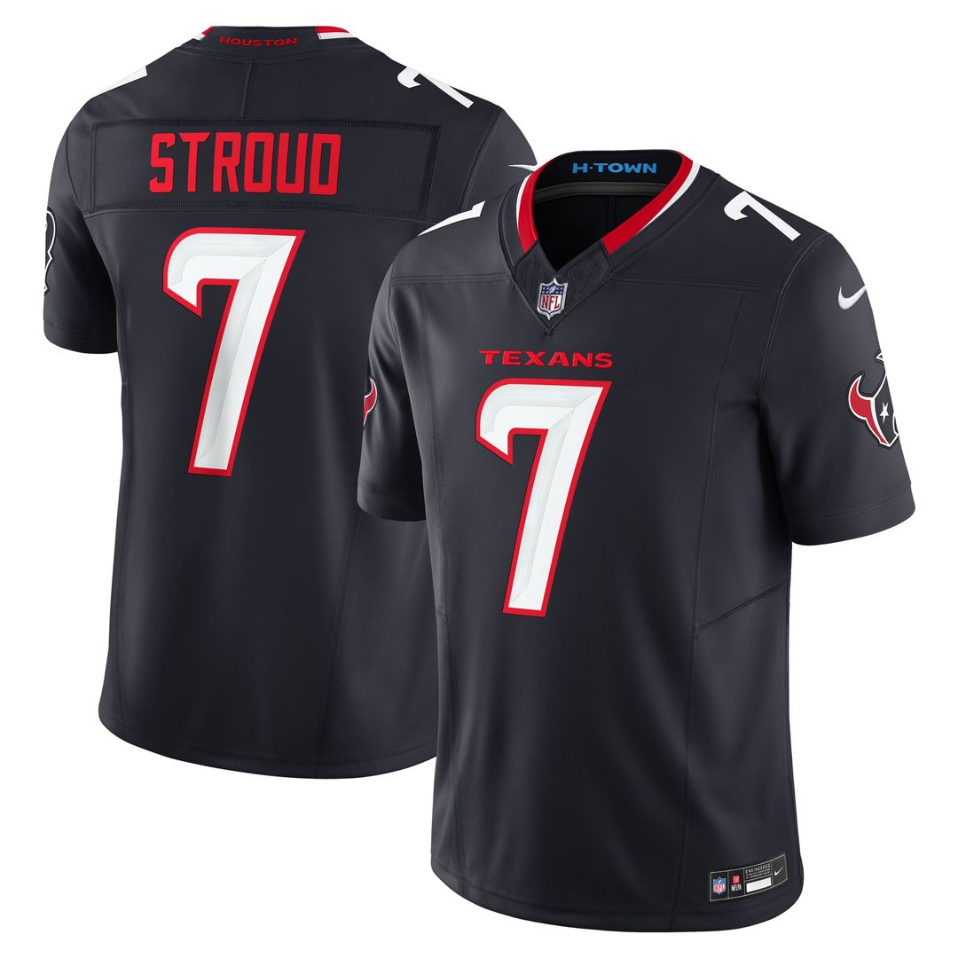 Houston Texans C.J. Stroud Nike Navy Vapor FUSE Limited product image 1