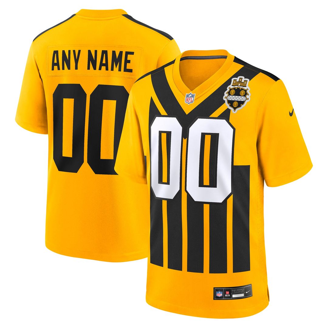 Pittsburgh Steelers Nike Gold Alternate 1933 Throwback Game product image 4