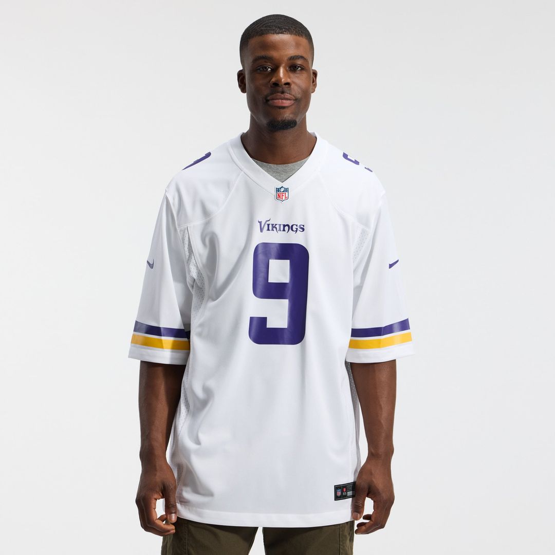 Minnesota Vikings J.J. McCarthy Nike White Game Jersey product image 2