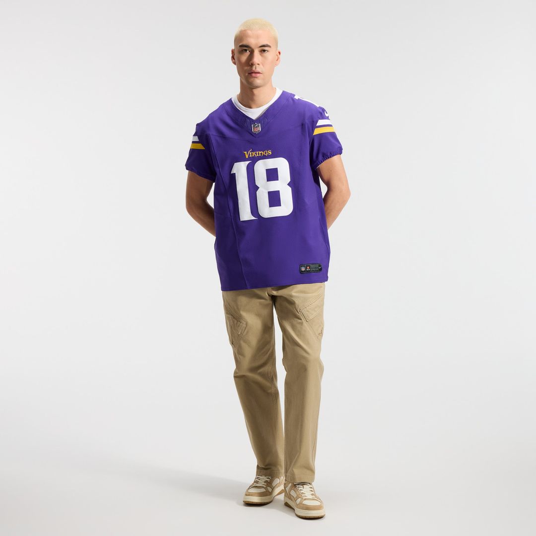 Minnesota Vikings Justin Jefferson Nike Purple Team Vapor product image 4
