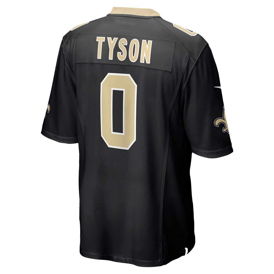 New Orleans Saints Jordyn Tyson Nike Black Game Jersey product image 11
