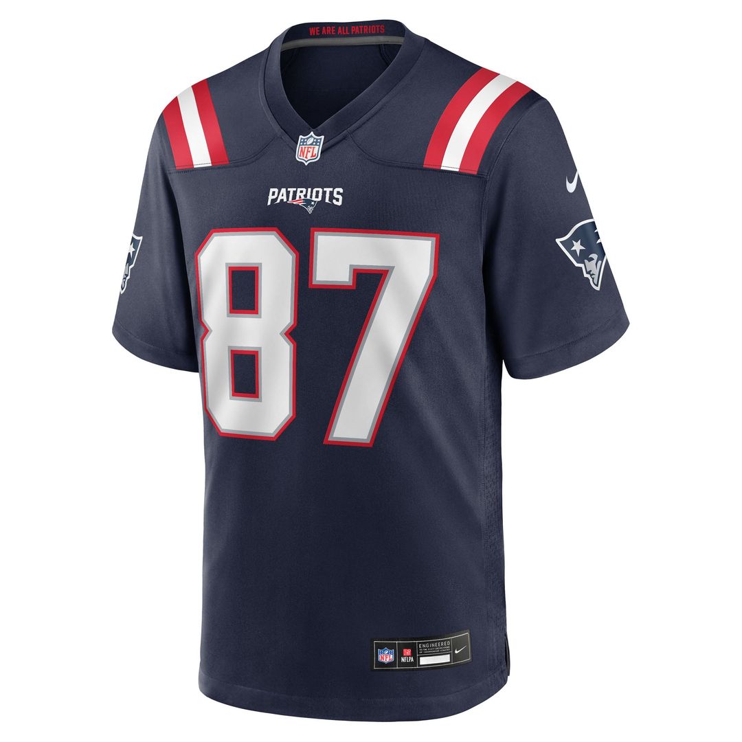 New England Patriots Rob Gronkowski Nike Red Alternate product image 14