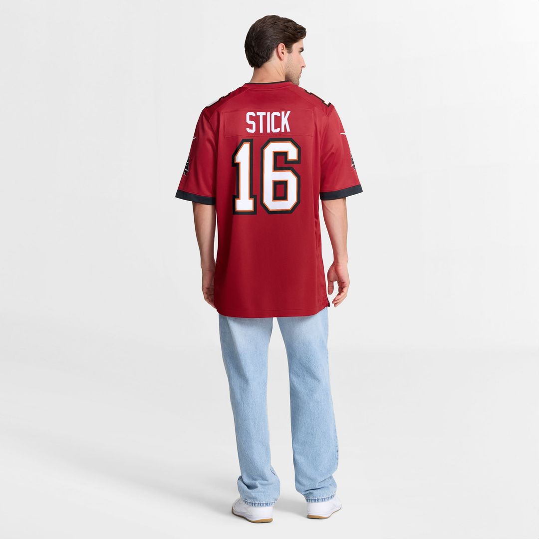 Tampa Bay Buccaneers Easton Stick Nike Red Game Jersey product image 3