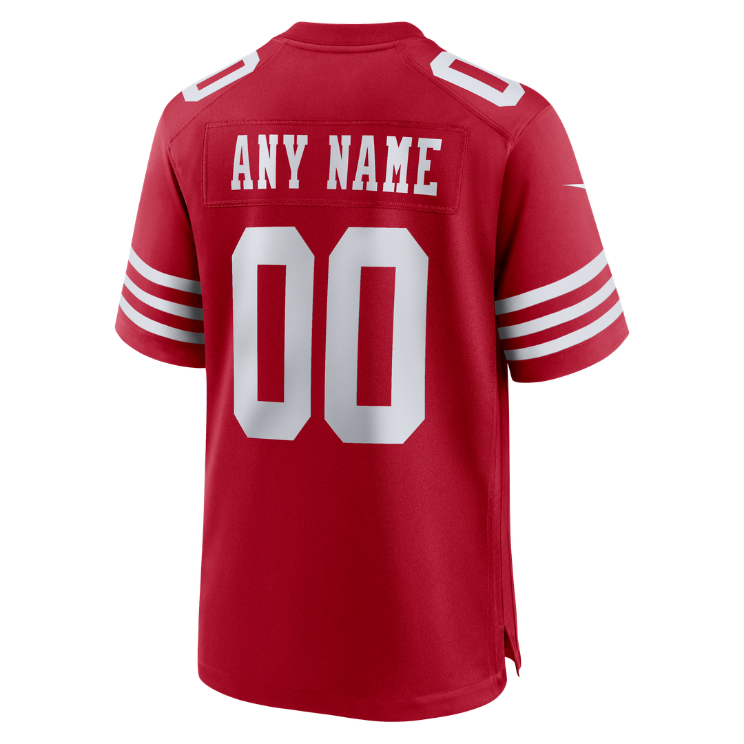 San Francisco 49ers Nike White Game Custom Player Jersey product image 9