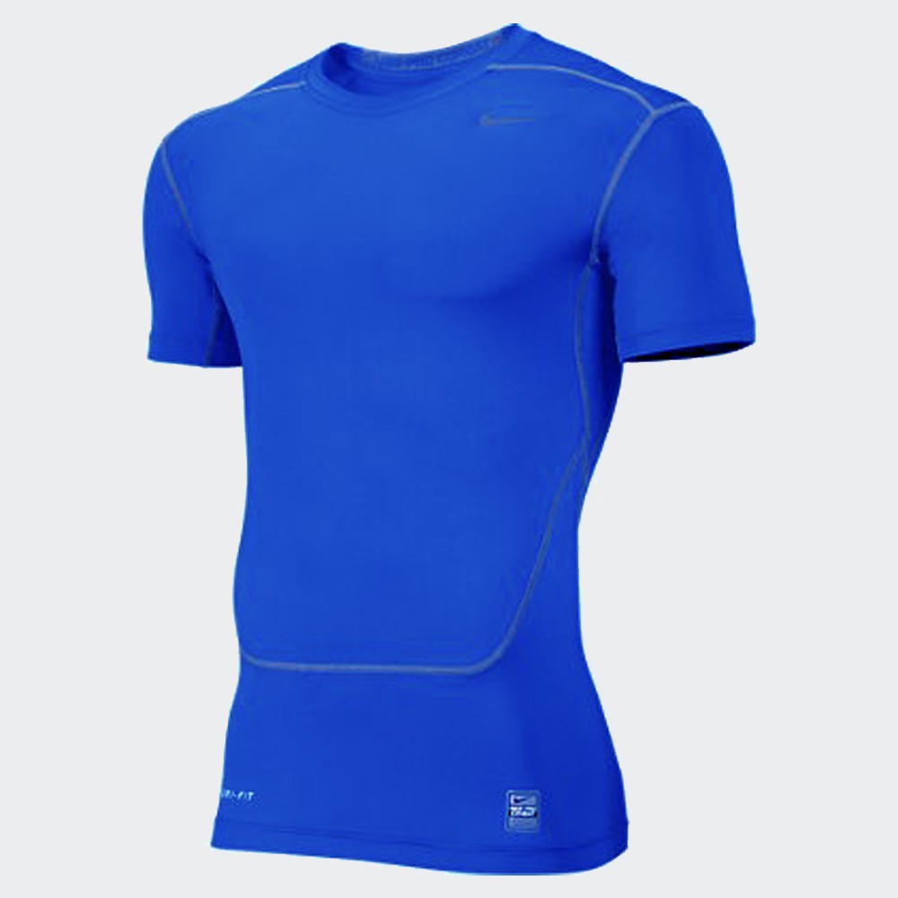 Core 2.0 Compression Shirt - Blue for Men product image 1, provided for visual reference and product detail review