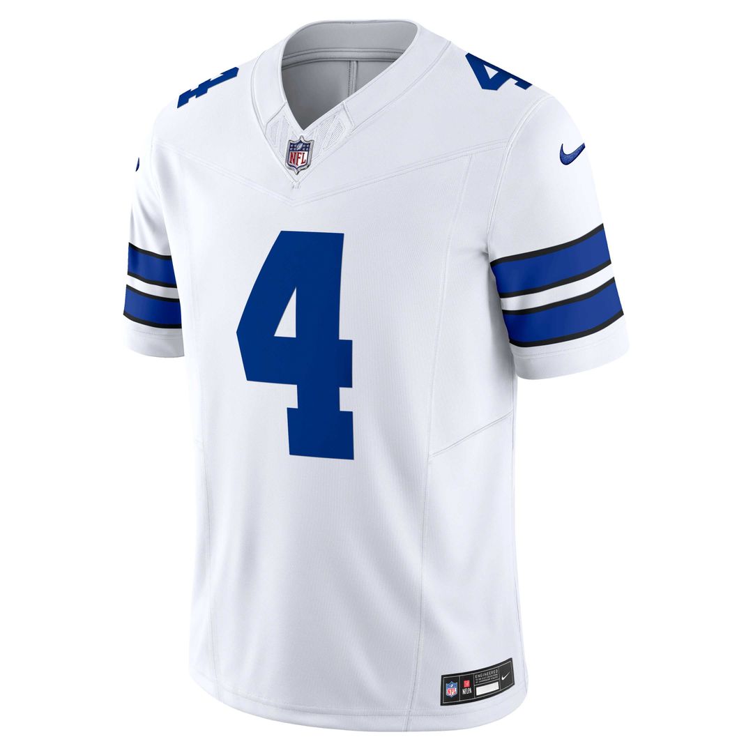 Dallas Cowboys Dak Prescott Nike White Vapor FUSE Limited product image 2