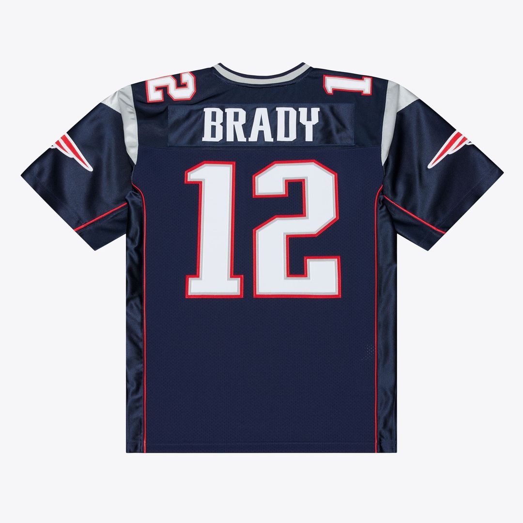 New England Patriots Tom Brady Mitchell & Ness Navy Super product image 2