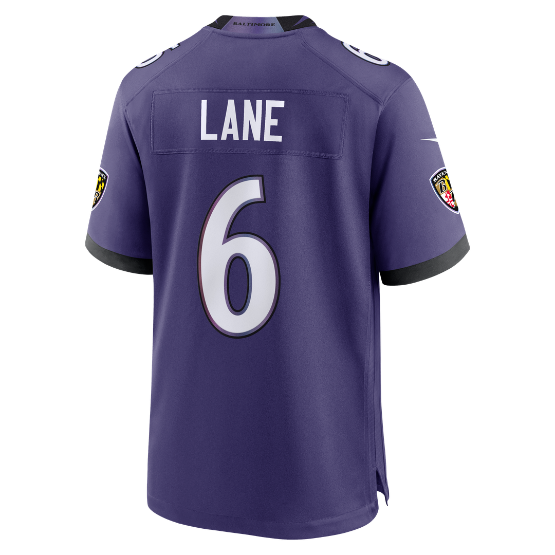 Baltimore Ravens Ja'Kobi Lane Nike Purple Game Jersey product image 3
